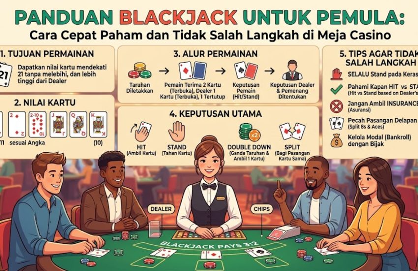 panduan blackjack untuk pemula